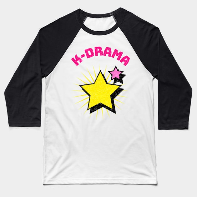 K drama star light Baseball T-Shirt by Kataclysma